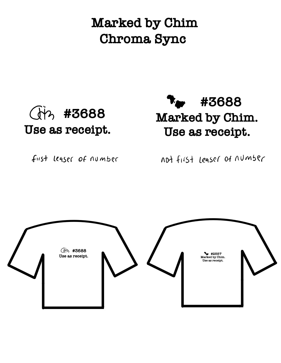 Marked by Chim T-Shirt